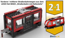 LEGO Straßenbahn Wagen; 2in1