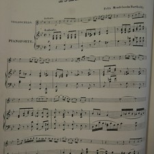 antike Cello / Klaviermusik