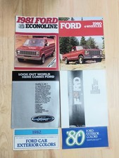 1981	Ford Econoline 1980 F-150
