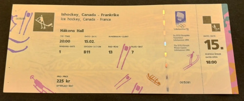 Orig ticket olympische - ticket,