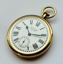 TISSOT Depuis 1853 Taschenuhr Herrenuhr ETA Unitas 6497 SWISS MADE vergoldet