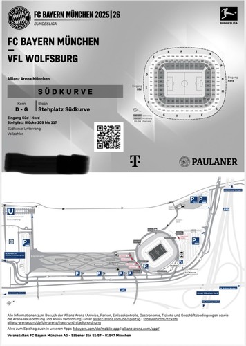 Sammler ticket bayern - ticket, fc