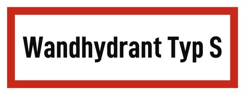 Wandhydrant typ - s,