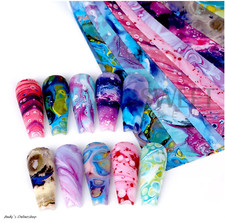 Nagel Design Nagelfolie 3D Art