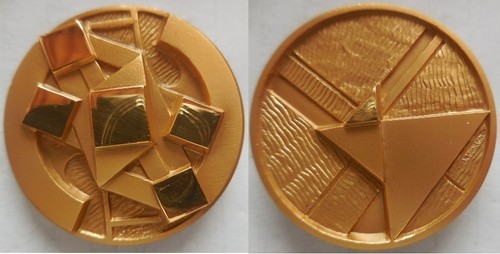 Skulptur medaille die - die, 5