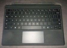 Microsoft Surface Pro Type Cover  Tastatur Qwerty - Schwarz Grau