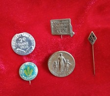 Konvolut 5 Anstecknadeln - III. Reich - Pins - Abzeichen - teilweise sehr selten