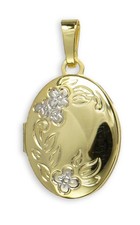 Medaillon Bicolor - Gold