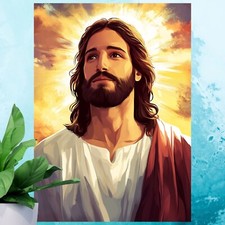 Porträt Jesus Christus Poster