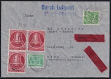 BERLIN GLOCKE RECHTS NR. 84 PER 3 STÜCK + BAUTEN 47 + 56 / SELTENE MEF - 135 M€