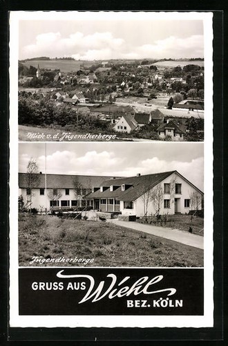 Ansichtskarte wiehl köln - ansichtskarte,