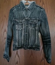 Jeansjacke mit abnehmarer