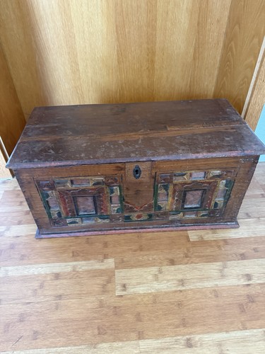 Kleine alte truhe - alte, 60x30x28