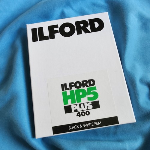 Ilford hp5 4x5 sheets - hp5+, new