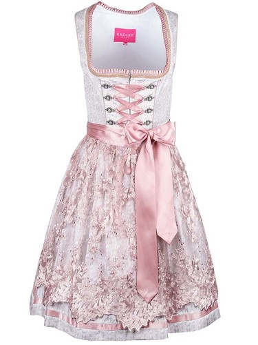 Dirndl delia 60er länge natur - länge,