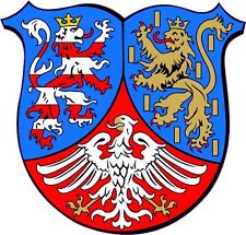 Aufkleber Hessen-Nassau Wappen Emblem Autoaufkleber Sticker 