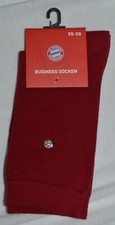 Socken / Business Socken / Fanartikel vom FC Bayern München, Größe 35-38, Rot