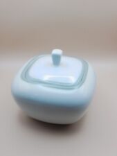 Schonwald Porzellan, Zuckerdose,Bonboniere,Deckeldose,Weiß/grün,passt zu Seladon