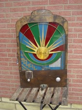 LE SOLEIL - antiker Automat - Kugelschleuder - Fingerschläger - funktionstüchtig