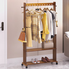 Kleiderstange Schrank Holz