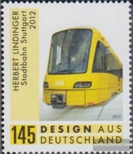 BRD 3349 (kompl.Ausg.) postfrisch 2017 Stadtbahn Stuttgart