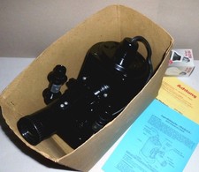 DDR Jugend Bildwerfer Dia Projektor POUVA MAGICA aus Bakelit EVP 22,10 M OVP B