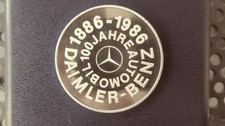 Daimler Benz Münze 100 Jahre Automobil 1886-1986 - Feinsilber (1000)