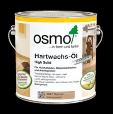 OSMO Hartwachs-Öl - Effekt natural - 2,5 L - 99% voll 