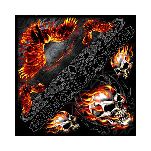 Skull eagle adler twin - eagle,