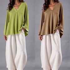 Damen Bluse  40 42 44 46 Braun