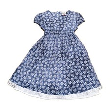 Kleid Gr. 128 Topolino blau m