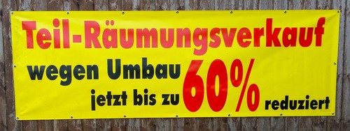 Stck werbebanner plane - 1,