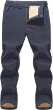 LUNULE Herren, wind-/wasserdicht, Arbeits-/Trekking-/Wanderhose mit Taschen Gr L