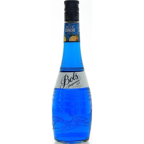 Bols blue curacao liter - curacao,