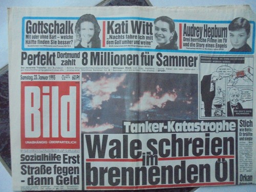 Bild zeitung 1993 - bild,