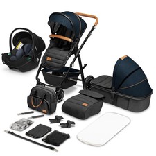 Lionelo Amber 3in1 Kombiknderwagen blue navy - Wie Neu