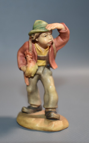 Krippenfigur holz geschnitzt - krippenfigur,