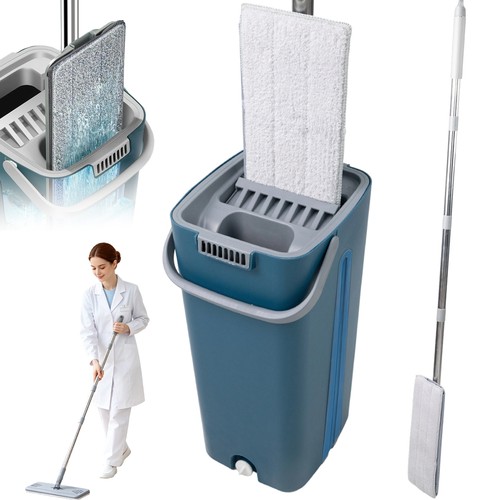 Wischmopp set mit eimer - set,
