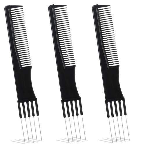 Stk toupierkamm schwarz - 3,