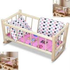 Retro Wiege aus Holz