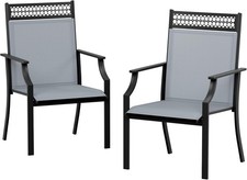 Gartenstühle set 2pcs - gartenstühle,