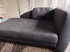 Sofa Couch mit Schlaffunktion, Recamiere, Rechtsseitig
