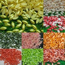 Perlen 14mm Halbperlen rund