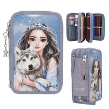 TOPModel 3 Fach Federtasche