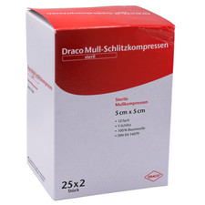 Draco Mull Schlitzkompresse