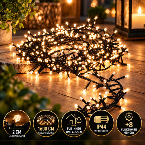 Led lichterkette cluster - led,