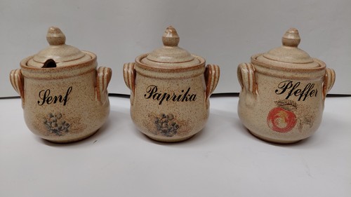 Gewürzbehälter senf paprika - gewürzbehälter,