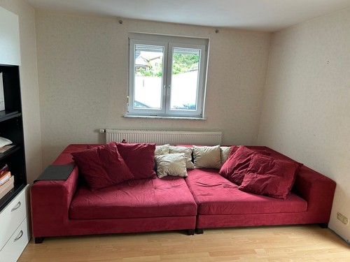 Lounge loft sofa rot - lounge-/loft-sofa,