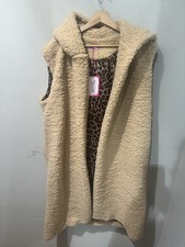 Damen Fellweste Longweste