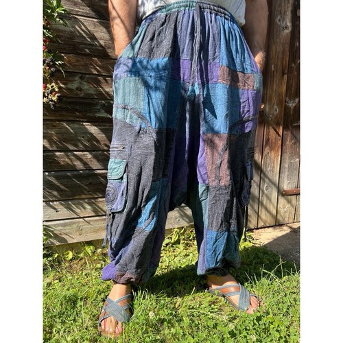 Haremshose patchwork goa - haremshose,